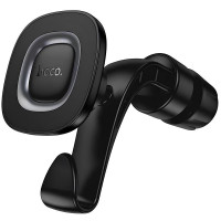 Автотримач Hoco H99 Crown magnetic на підголівник - Black metal gray