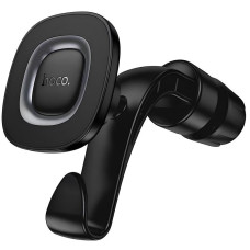 Автотримач Hoco H99 Crown magnetic на підголівник - Black metal gray