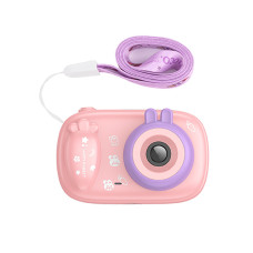 Дитяча фотокамера Hoco DV205 Dual-camera - Pink