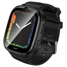 Дитячий cмарт-годинник Hoco Y106 4G with call function - Black