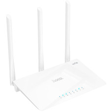 Маршрутизатор (роутер) Hoco HI30 WiFi4 100Mbs - White