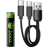 Аккумуляторные батарейки Hoco JA4 (AAA ) Energy 2 pcs - Black