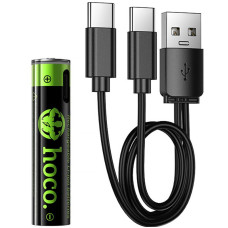Акумуляторні батарейки Hoco JA4 (AAA ) Energy 2 pcs - Black
