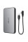 Портативний ЗП Power Bank Acefast M30 PD20W з БЗП with cable 5000 mAh - Black - фото