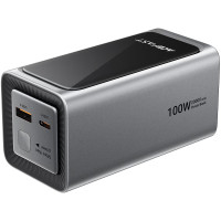 Портативное ЗУ Power Bank Acefast M33 100W 20000 mAh - Metal gray