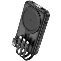 Портативний ЗП Power Bank Hoco J135 Rico 22.5W+PD20W з БЗП 10000 mAh - Black