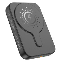Портативное ЗУ Power Bank Hoco J117 Esteem PD20W с Беспроводное зарядное устройство 5000 mAh - Black