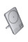 Портативний ЗП Power Bank Hoco Q36 Sunlight magnetic suction+holder PD20W з БЗП 5000 mAh - Metal grey - фото