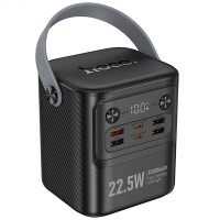 Портативний ЗП Power Bank Hoco J152 Tough 22.5W+PD20W 80000 mAh - Black