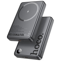 Портативний ЗП Power Bank Hoco Q34 Clever PD20W з БЗП 10000 mAh - Metal gray