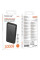 Портативний ЗП Power Bank Borofone BJ80 Clever 22.5W+PD20W 10000 mAh - Black - фото