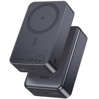 Портативное ЗУ Power Bank Hoco J160B Original PD20W с Беспроводное зарядное устройство 20000 mAh - Metal gray
