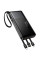 Портативное ЗУ Power Bank Hoco J156 Founder 22.5W+PD20W with 4 cables 10000 mAh - Black - фото