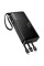 Портативное ЗУ Power Bank Hoco J156A Founder 22.5W+PD20W with 4 cables 20000 mAh - Black - фото