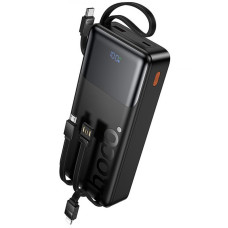 Портативное ЗУ Power Bank Hoco J156A Founder 22.5W+PD20W with 4 cables 20000 mAh - Black