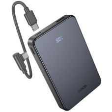 Портативний ЗП Power Bank Hoco J170 Starlight 22.5W+PD20W with cable 10000 mAh - Metal gray
