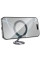Магнітний тримач для телефону Hoco GH9 Double-ring - Metal gray - фото