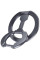 Магнітний тримач для телефону Hoco GH9 Double-ring - Metal gray - фото