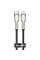 Дата кабель Baseus Cafule Metal Type-C to Lightning PD20W (2m) (CATLJK-B) - Чорний - фото
