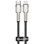 Дата кабель Baseus Cafule Metal Type-C to Lightning PD20W (2m) (CATLJK-B) - Чорний