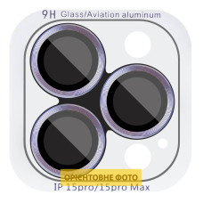 Захисне скло Metal Classic на камеру (у упак.) для Apple iPhone 17 (6.3) - Блакитний / Light Blue