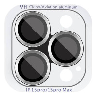 Защитное стекло Metal Classic на камеру (в упак.) для Apple iPhone 17 (6.3) - Серебряный / Silver