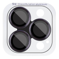 Захисне скло Metal Classic на камеру (у упак.) для Apple iPhone 17 Pro (6.3) / 17 Pro Max (6.9) - Чорний / Black