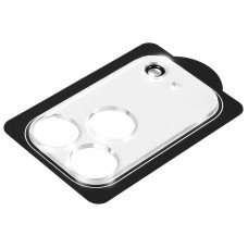 Захисне скло на камеру Full Block (тех.пак) для Apple iPhone 17 Pro Max (6.9) - Прозорий