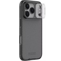 Карбонова накладка Nillkin CamShield Pro для Apple iPhone 17 Pro (6.3) - Transparent black