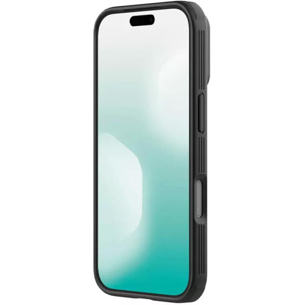 Карбонова накладка Nillkin CamShield Pro для Apple iPhone 17 Pro (6.3) - Transparent black | inMobi Карбонова накладка Nillkin CamShield Pro для Apple iPhone 17 Pro (6.3) - Transparent black - фото