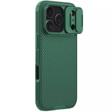Карбонова накладка Nillkin CamShield Pro для Apple iPhone 17 Pro Max (6.9) - Deep Green