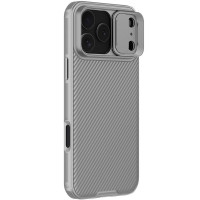 Карбонова накладка Nillkin CamShield Pro для Apple iPhone 17 Pro Max (6.9) - Titanium gray