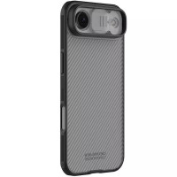 Карбонова накладка Nillkin CamShield Pro для Apple iPhone 17 Air (6.5) - Transparent black