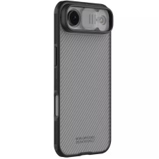 Карбоновая накладка Nillkin CamShield Pro для Apple iPhone 17 Air (6.5) - Transparent black
