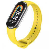 Силіконовий ремінець для Xiaomi Mi Band 8/9/10 - Жовтий / Yellow