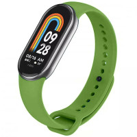 Силиконовый ремешок для Xiaomi Mi Band 8/9/10 - Зеленый / Army green