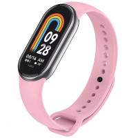 Силиконовый ремешок для Xiaomi Mi Band 8/9/10 - Розовый / Light pink