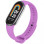 Силиконовый ремешок для Xiaomi Mi Band 8/9/10 - Фиолетовый / Purple