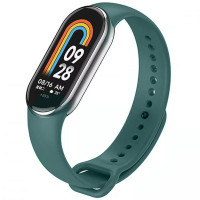 Силиконовый ремешок для Xiaomi Mi Band 8/9/10 - Зеленый / Pine green