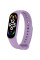 Силиконовый ремешок для Xiaomi Mi Band 7/6/5 - Сиреневый / Elegant Purple - фото