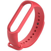 Силиконовый ремешок для Xiaomi Mi Band 7/6/5 - Красный / Camellia