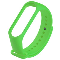 Силиконовый ремешок для Xiaomi Mi Band 7/6/5 - Зеленый / Green