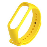 Силіконовий ремінець для Xiaomi Mi Band 7/6/5 - Жовтий / Yellow