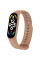 Силиконовый ремешок для Xiaomi Mi Band 7/6/5 - Коричневый / Light Brown - фото