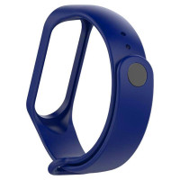 Силіконовий ремінець для Xiaomi Mi Band 7/6/5 - Синій / Sapphire blue