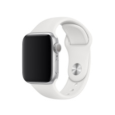 Силиконовый ремешок для Apple Watch 38/40/41/42mm(ser.10) - Белый