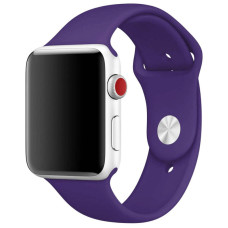 Силіконовий ремінець для Apple Watch 38/40/41/42mm(ser.10) - Фіолетовий / Amethyst