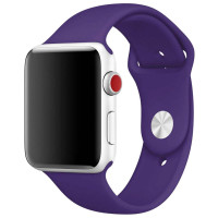 Силиконовый ремешок для Apple Watch Sport Band 42(ser.1-3)/44/45/46/49mm (S/M & M/L) 3pcs - Фиолетовый / Amethyst