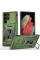 Ударостійкий чохол Camshield Army Ring для Samsung Galaxy S23 Ultra - Оливковий / Army Green - фото