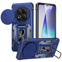 Ударопрочный чехол Camshield Army Ring для Xiaomi Redmi Note 14 Pro 4G/5G / Poco X7 - Синий / Navy